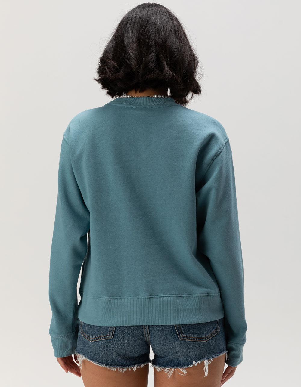 THE NORTH FACE Evolution Womens Crewneck Sweatshirt - CRIMSON Product Image