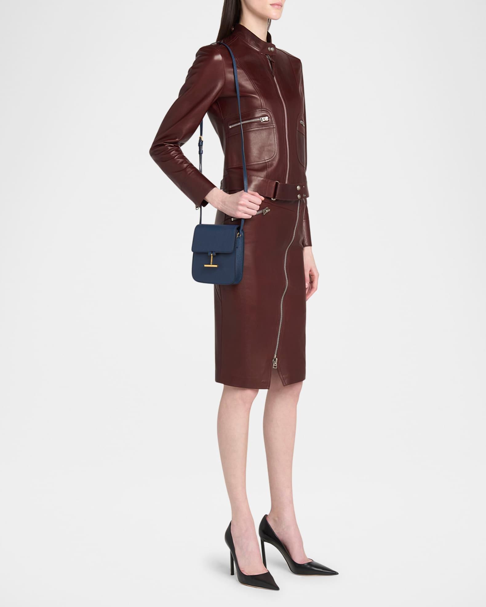 Tara Mini Crossbody Bag in Grain Leather  Product Image