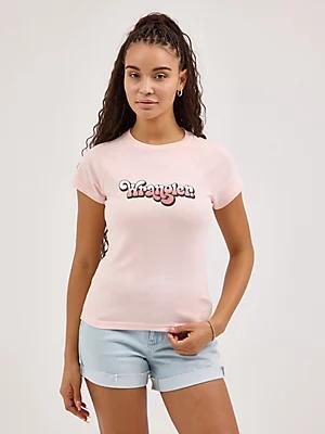 Women's Shrunken Raglan Graphic Tee | Women's TOPS | Wrangler® Product Image