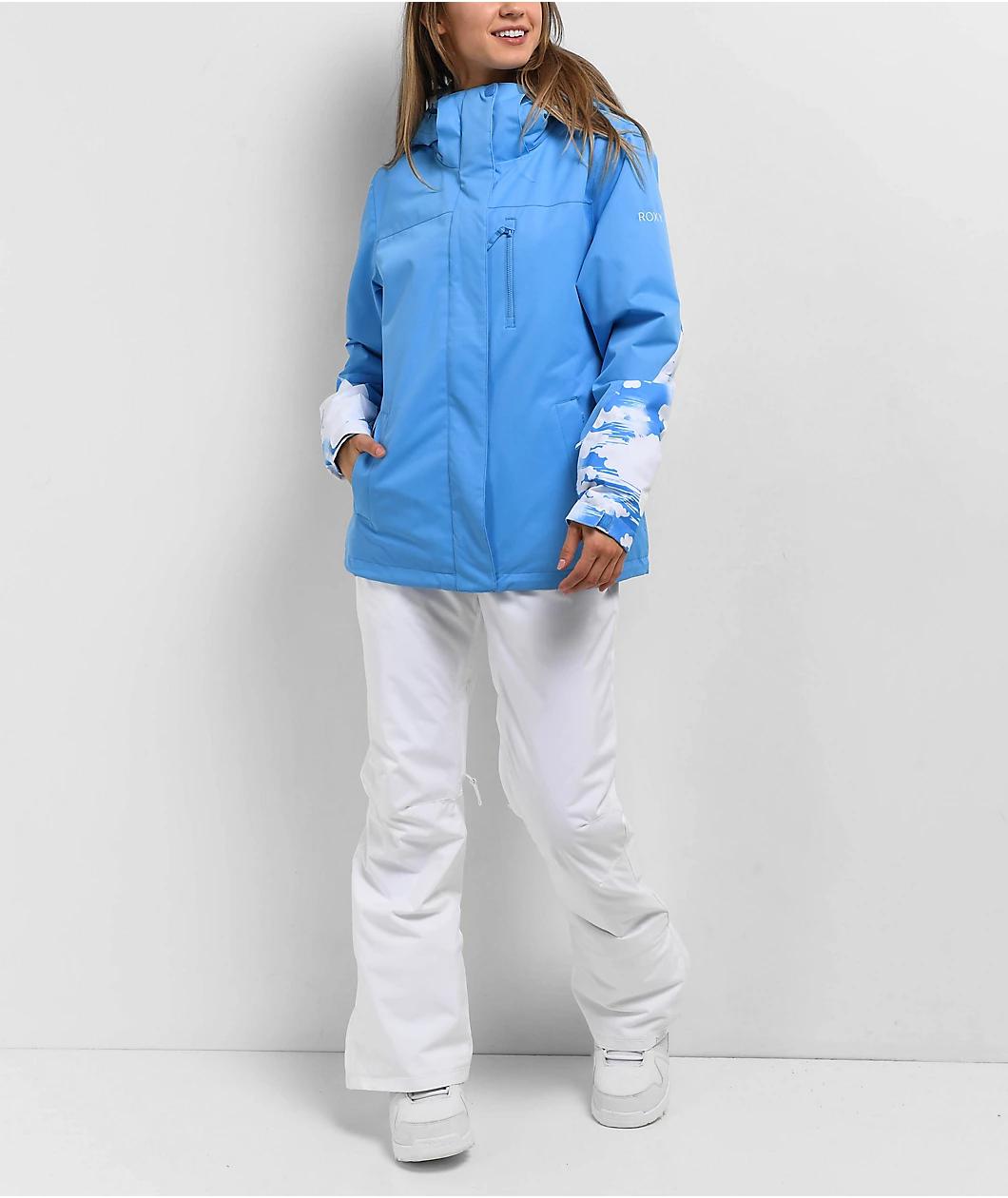 Roxy Backyard White 10K Snowboard Pants Product Image