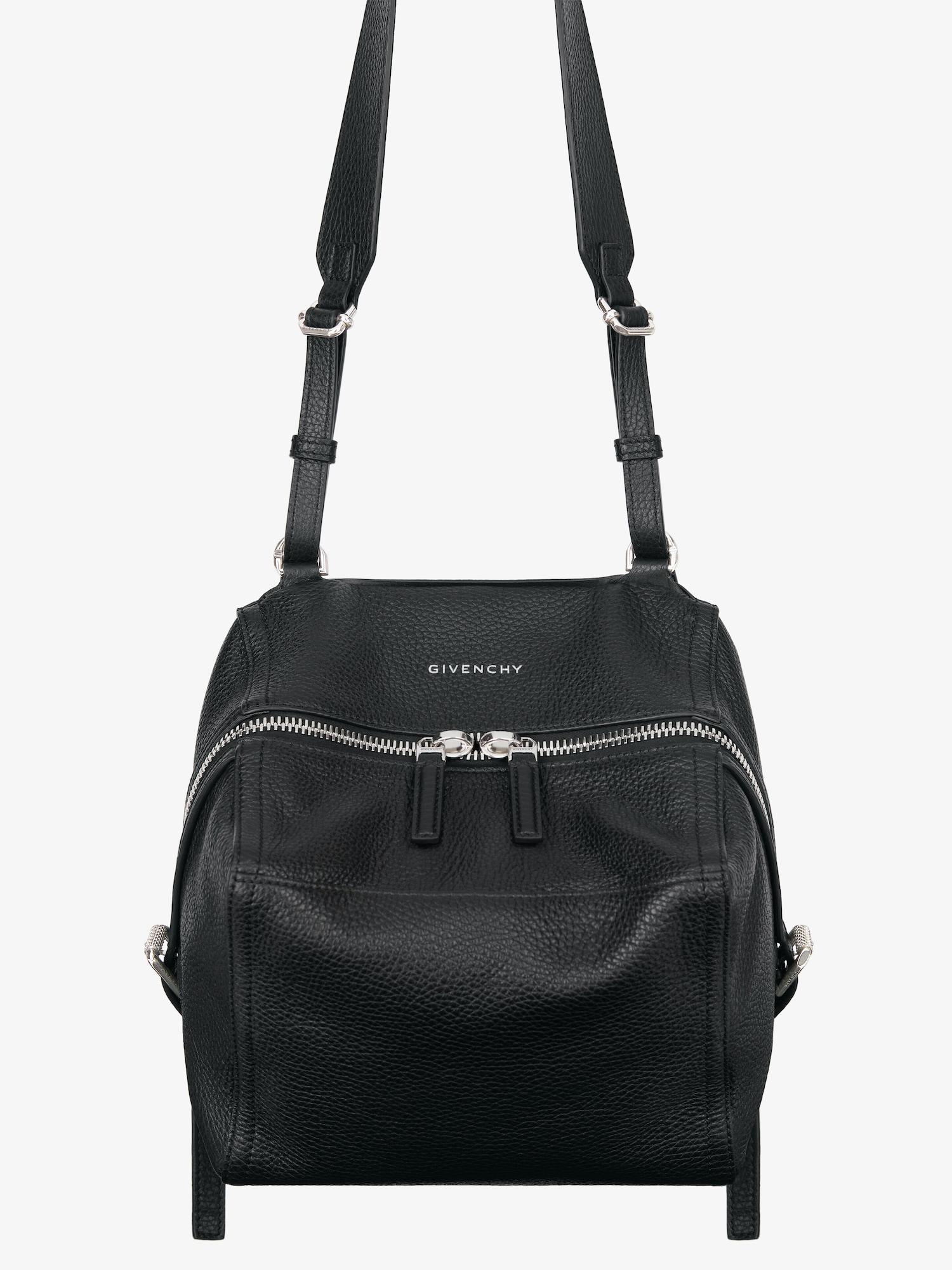 Small Pandora bag in grained leather Product Image