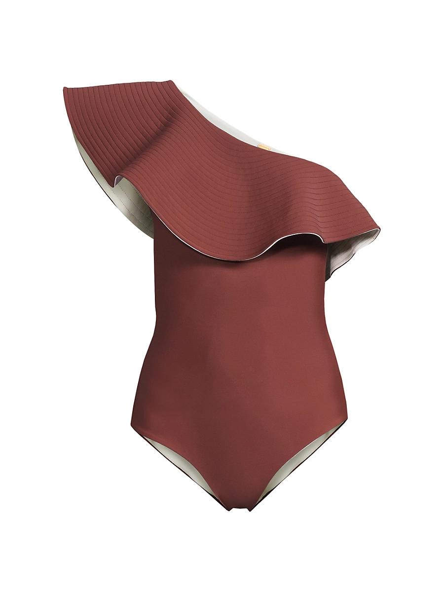 Womens Tucan Reversible One-Piece Swimsuit Product Image