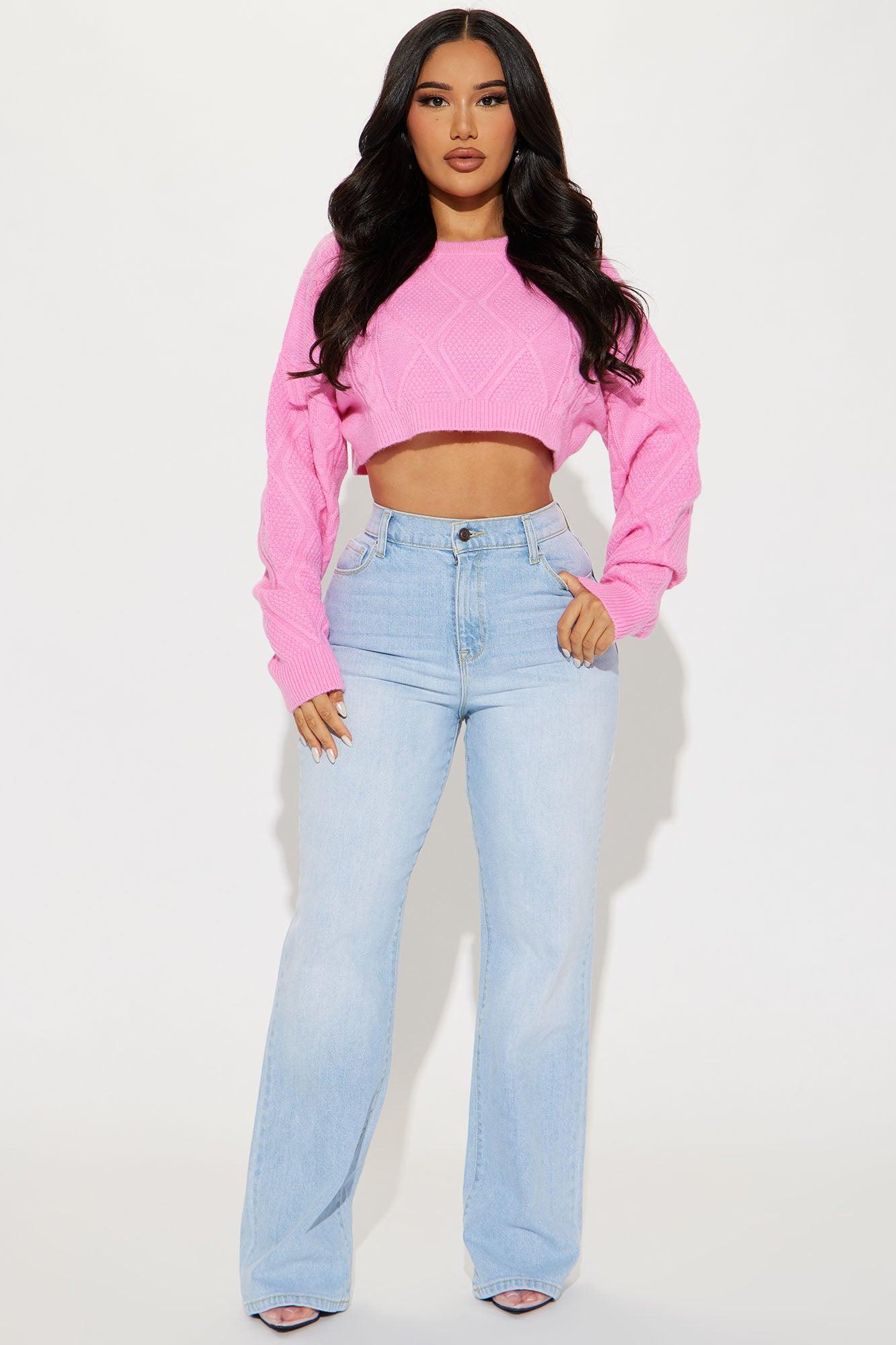 Promenade Dates Sweater - Pink Product Image