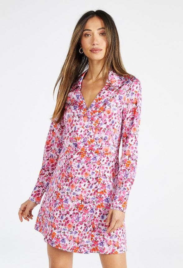 JustFab Margaux Platform Loafer Pump Womens Black/ White Size 8.5 Product Image