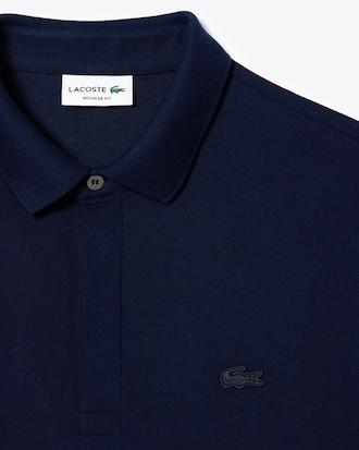 Regular Fit Paris Stretch Piqué Polo Shirt Product Image
