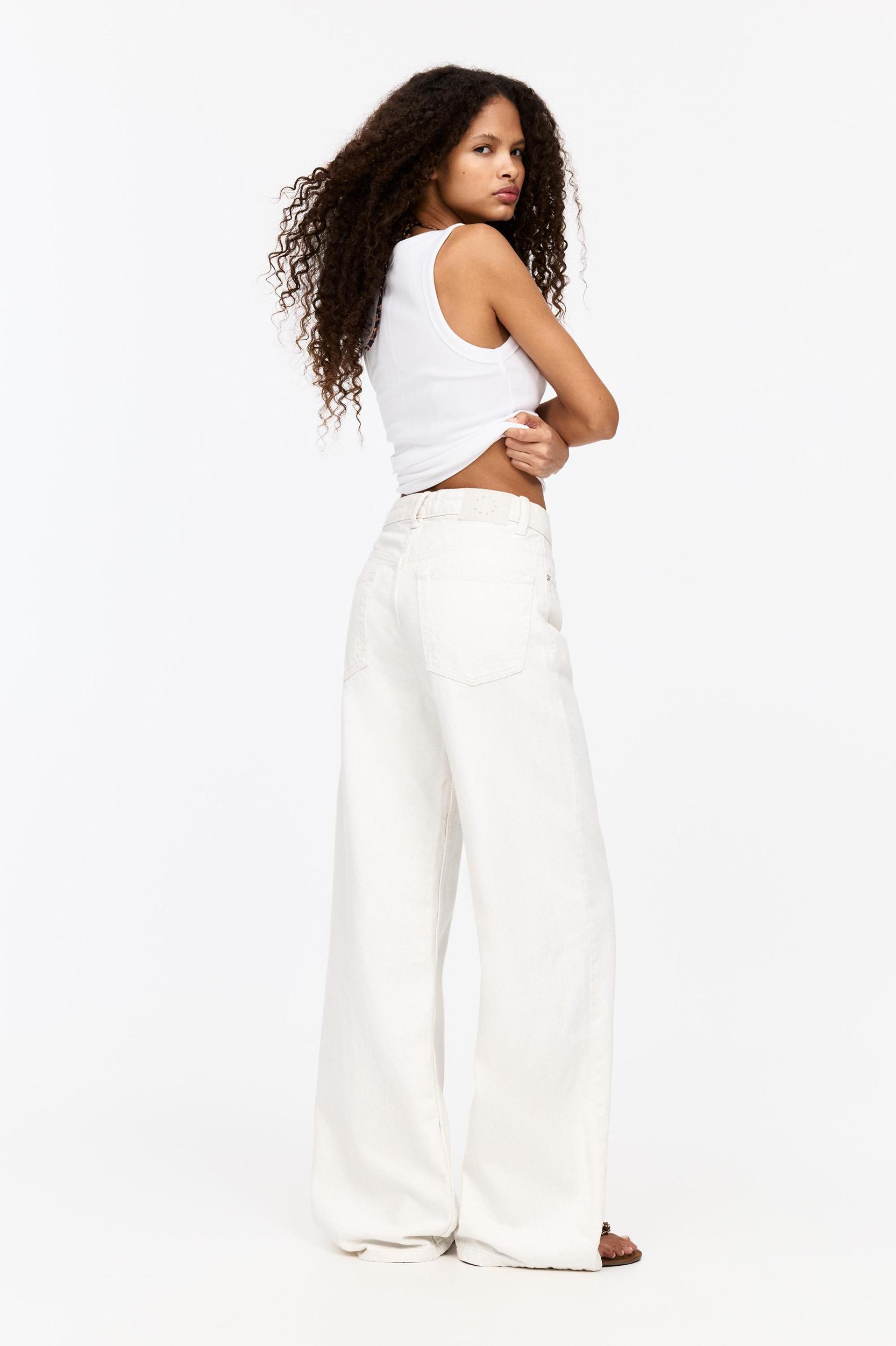 High-rise wide leg jeans Product Image
