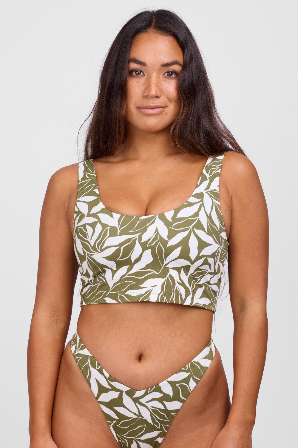 Mira Bikini Top - Kelp Female Product Image