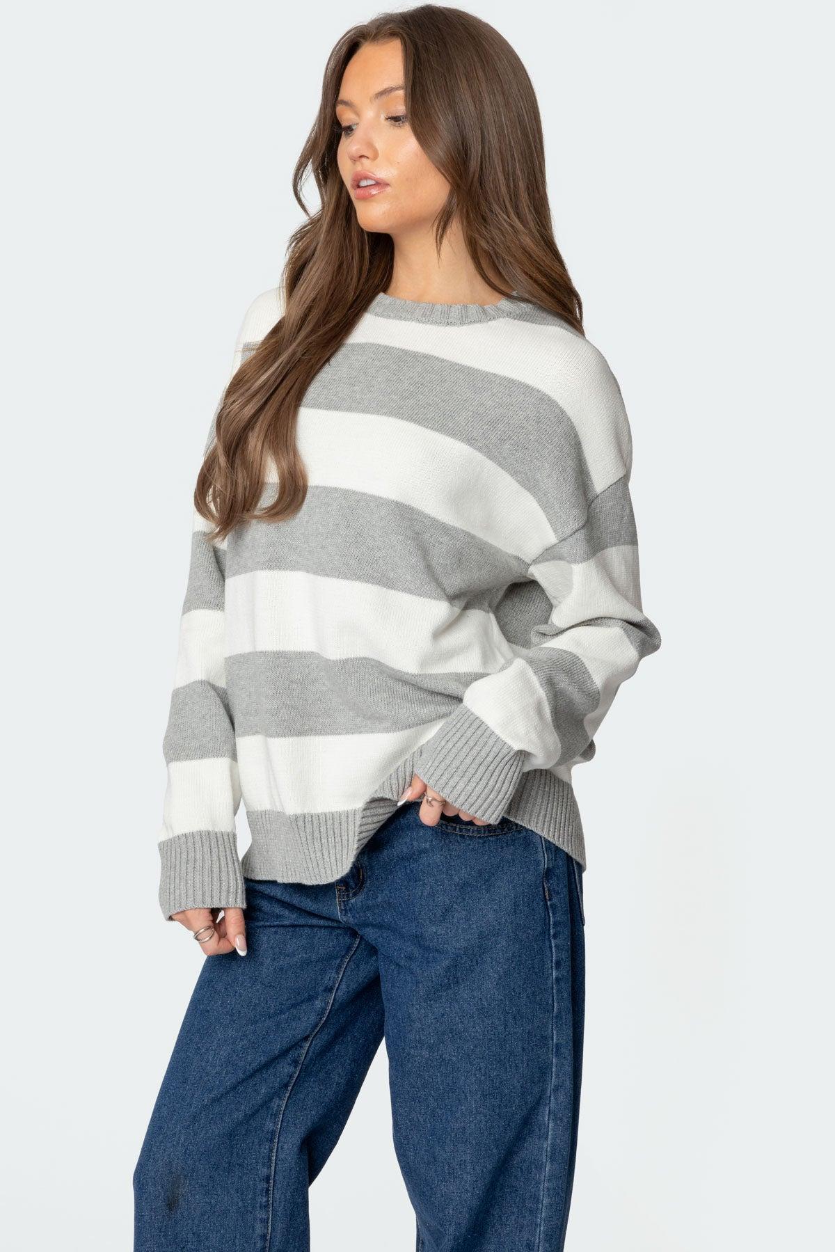 Richie Oversized Striped Sweater Product Image
