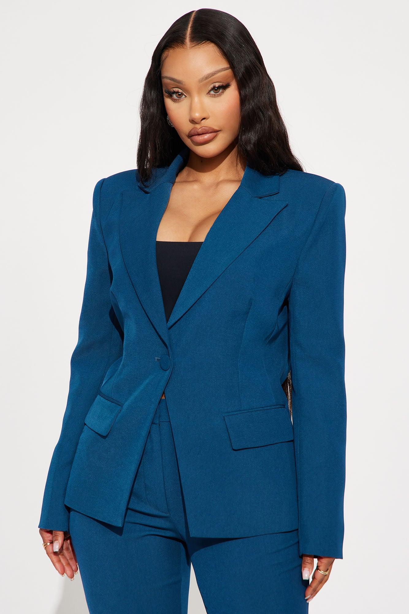 Breaking Even Blazer - Navy Female Product Image