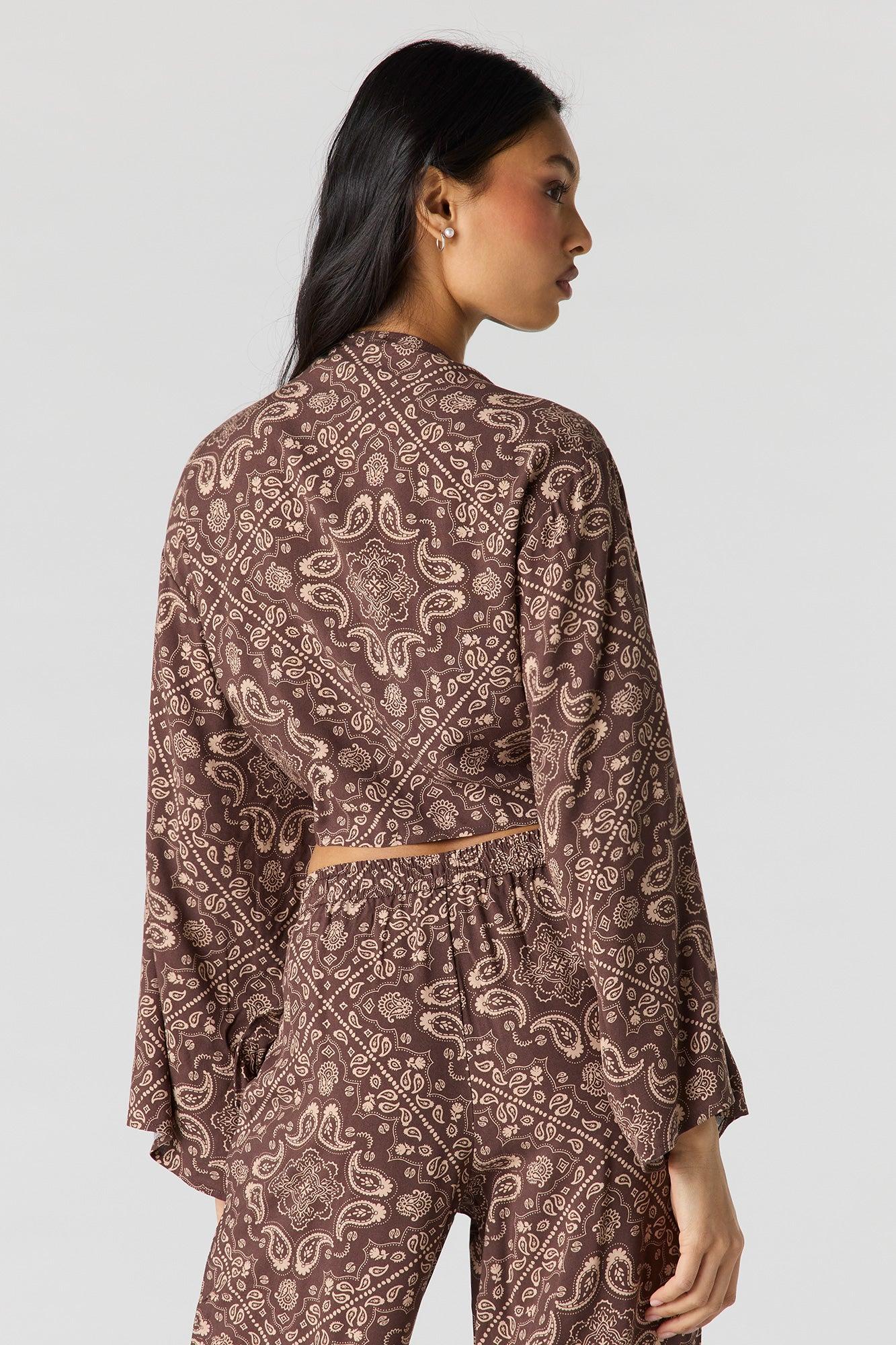 Flowy Tie Front Shrug Female Product Image