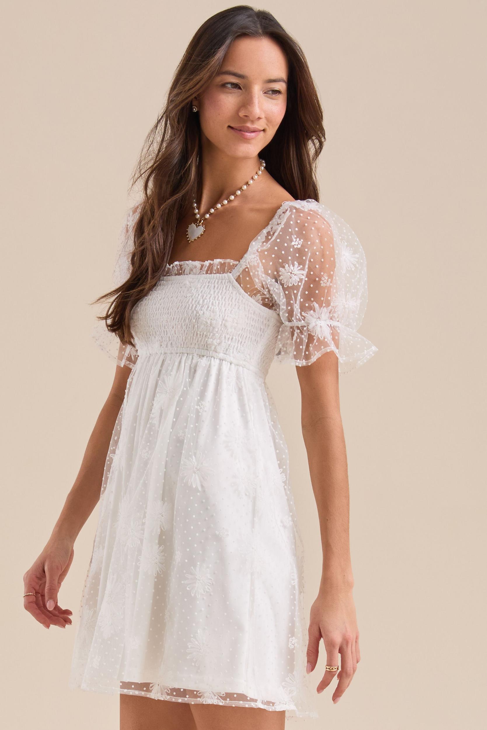 Kalia Babydoll Mini Dress Product Image