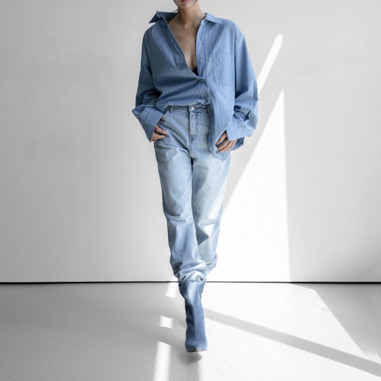 Slim Straight Leg Jeans Product Image