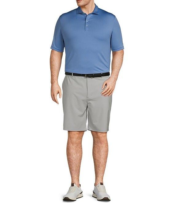Johnnie-O Big & Tall Lyndonn Stripe Performance Stretch Short Sleeve Polo Shirt Product Image