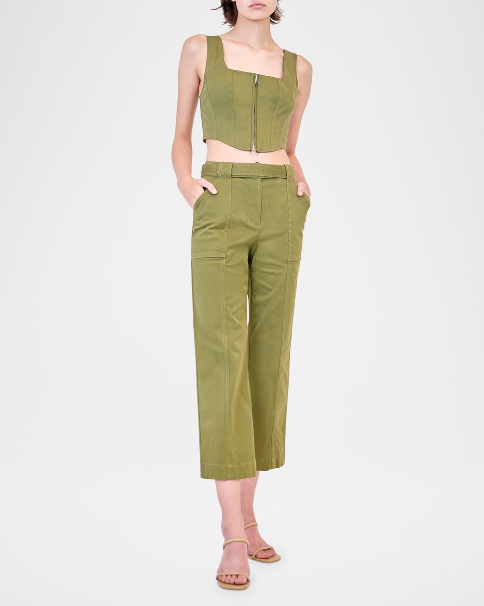 Liza Cropped Utility Pants Product Image