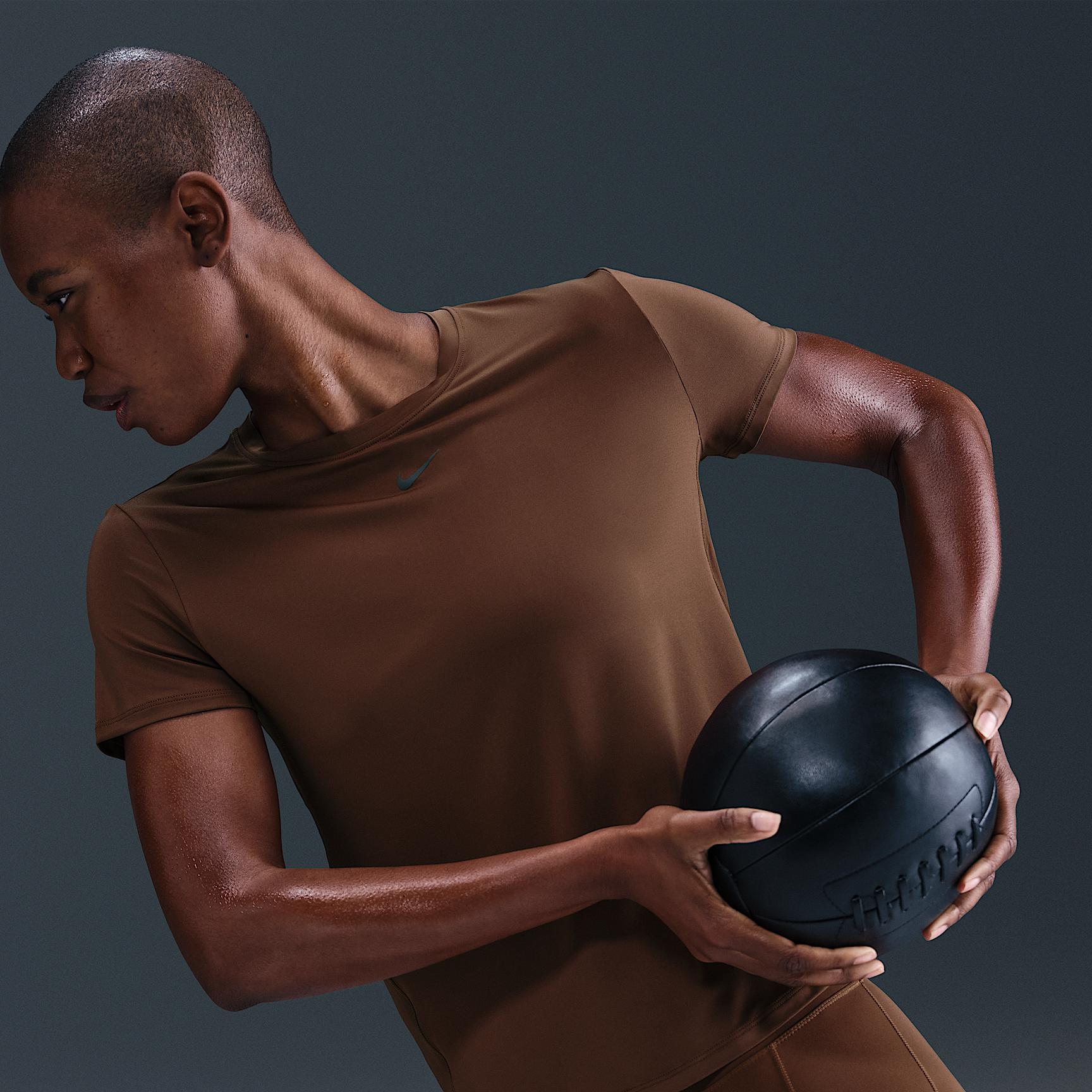 Nike Womens One Classic Dri-FIT Short-Sleeve Top | FN2798-265 Product Image