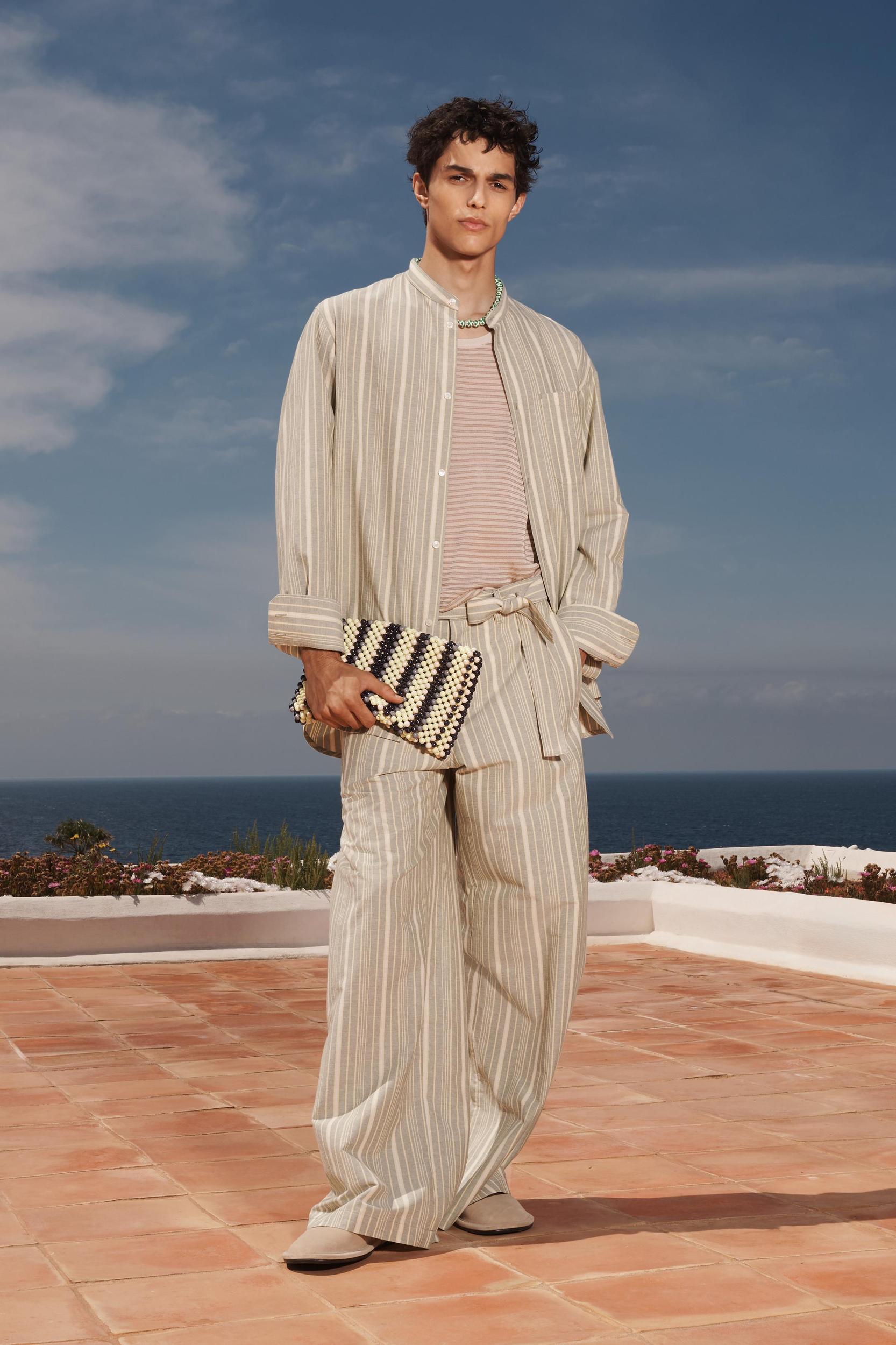 LIMITED EDITION STRIPED KNIT TANK TOP Product Image