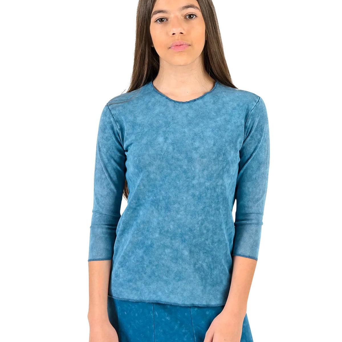 Jay Basic Harlor Denim Wash Top Product Image