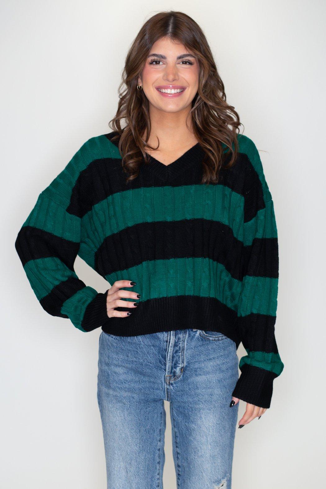 Cable Knit Sweater Product Image