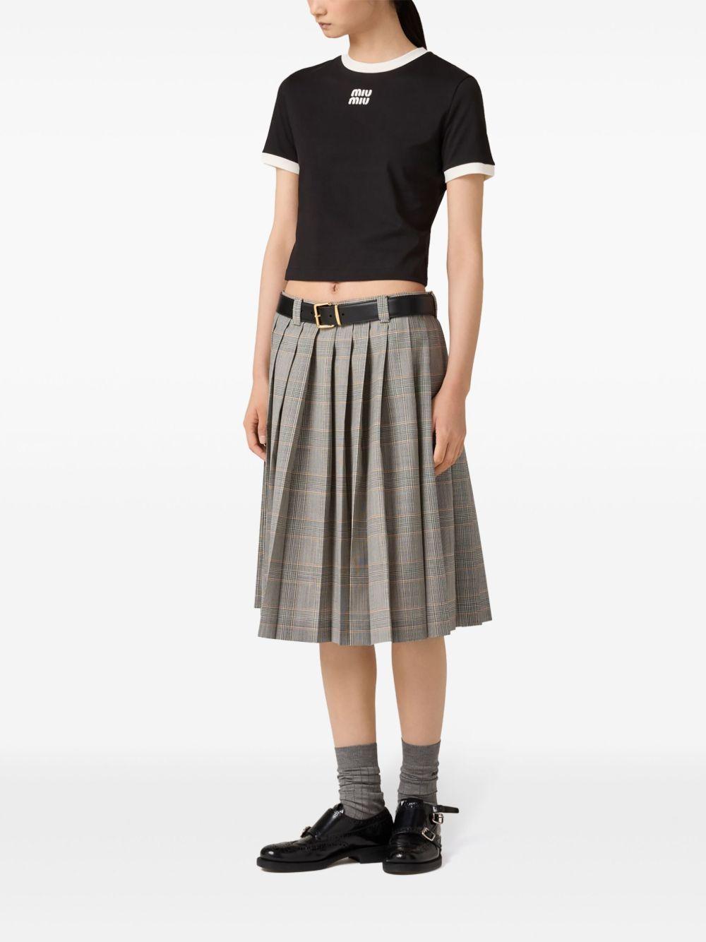 logo-embroidered T-shirt Product Image