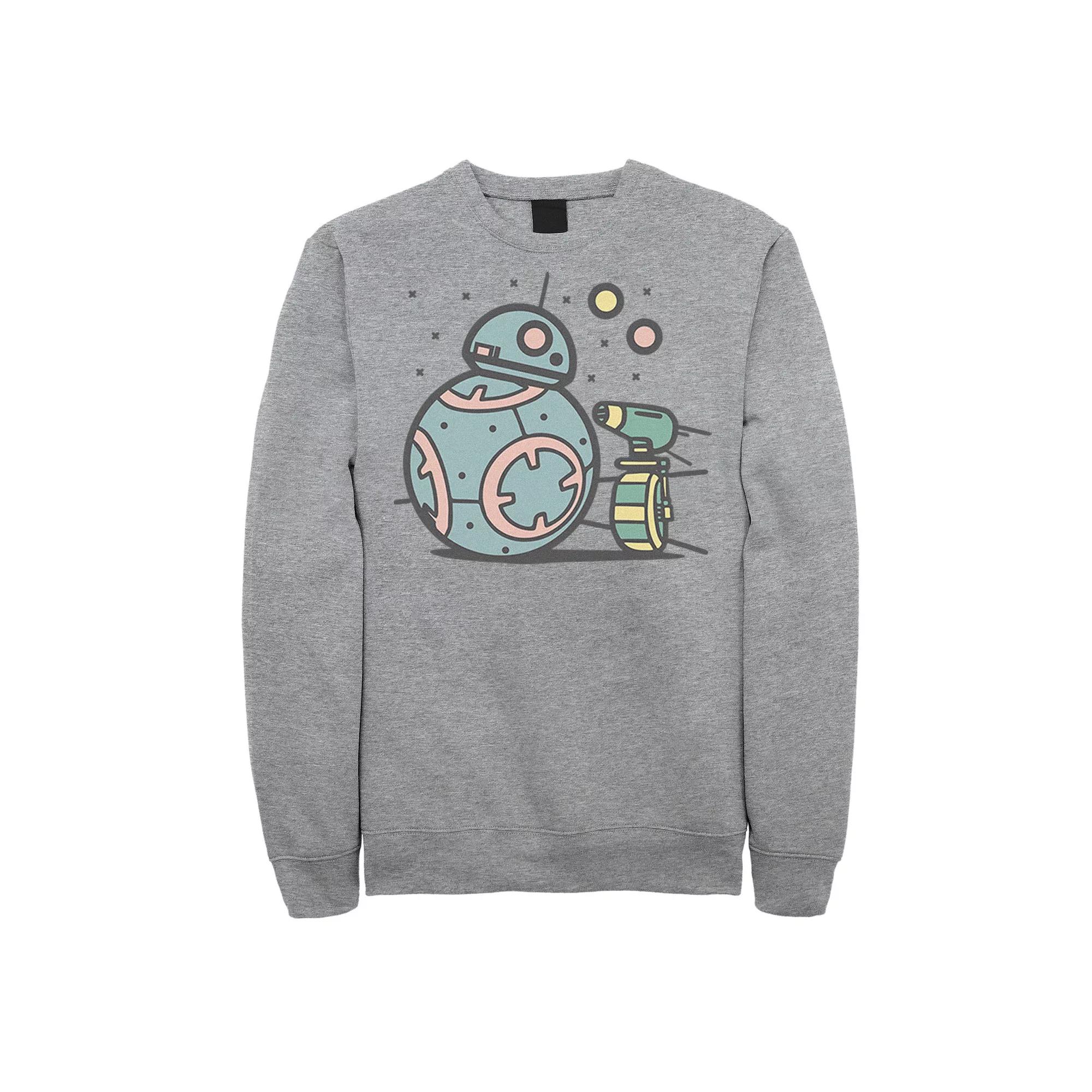 Men's Star Wars The Rise of Skywalker Droid Cuties Fleece Graphic Top,  Product Image