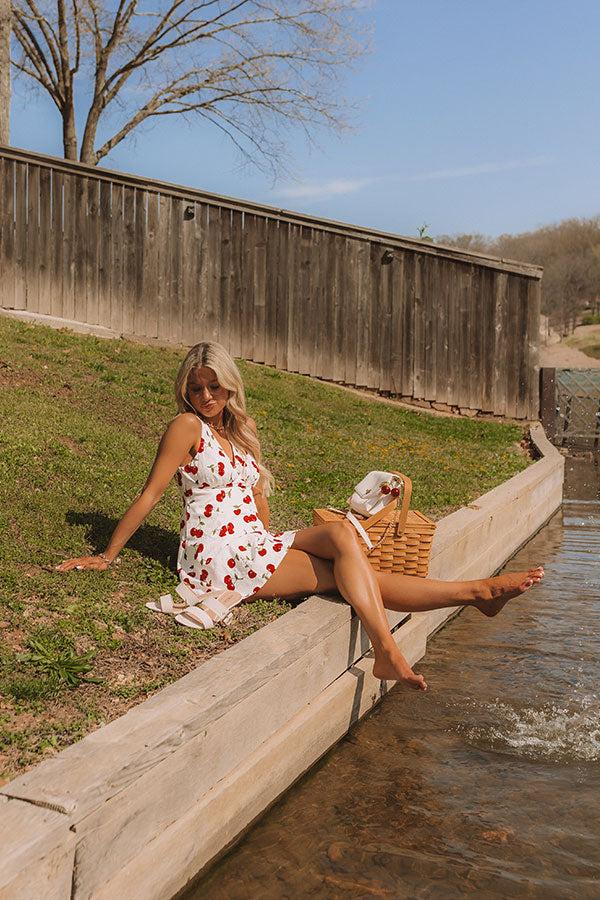 Merci Mon Cherry Mini Dress Product Image