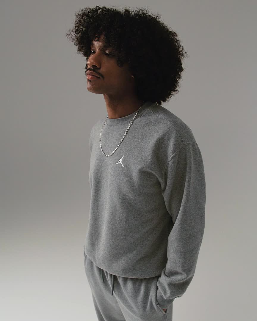 Jordan Brooklyn Fleece Men's Crew-Neck Sweatshirt Product Image