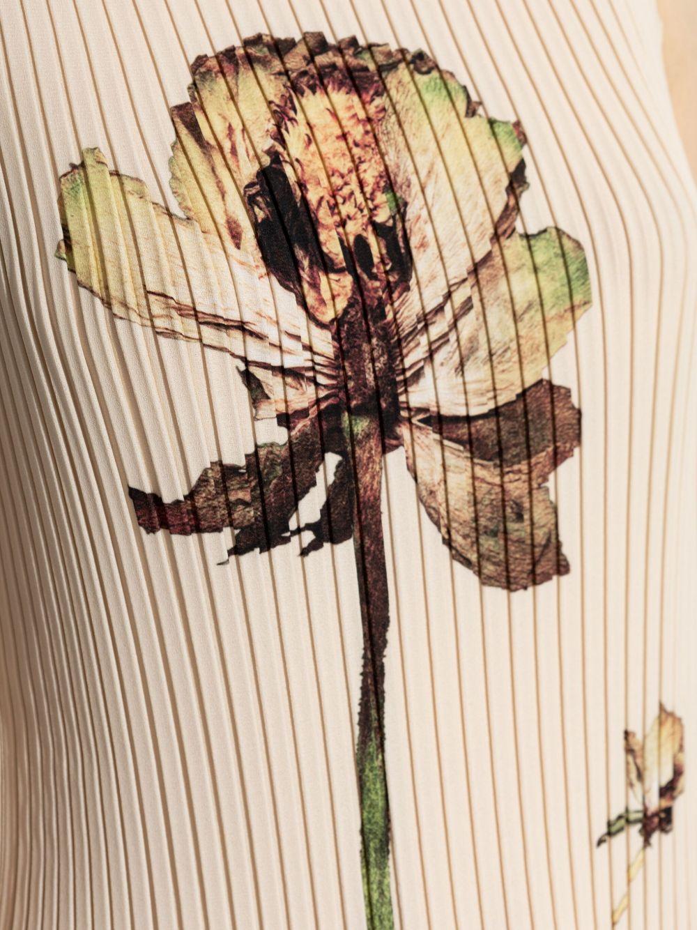 Pressed Flora midi dress Product Image