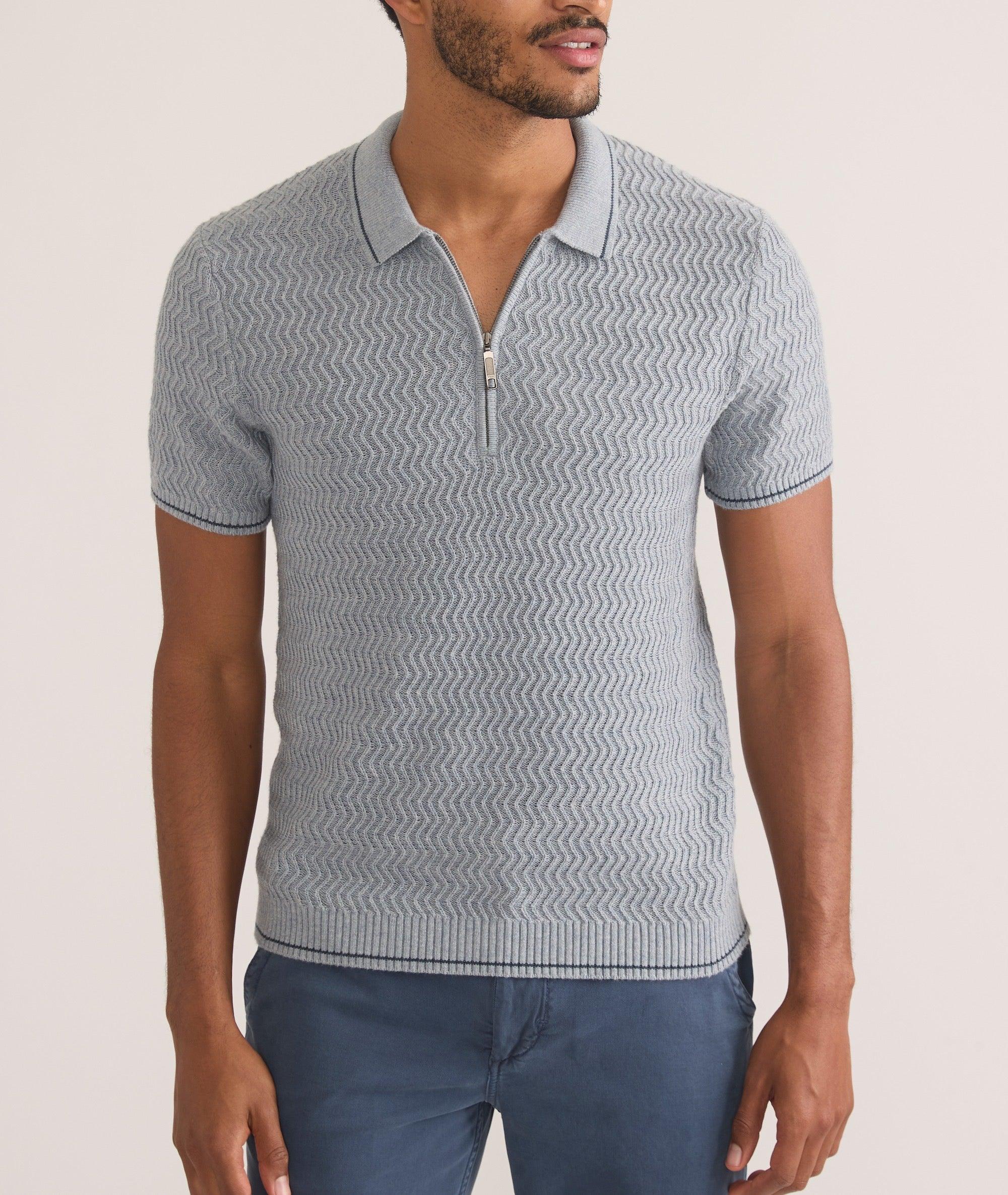 Bryce Zip Sweater Polo Product Image