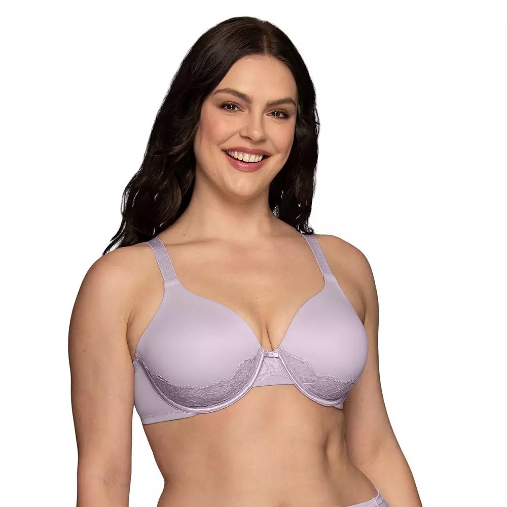 Vanity Fair Lingerie Beauty Back Back Smoother Lace Full-Figure Bra 76382, Womens Soft Purple Product Image