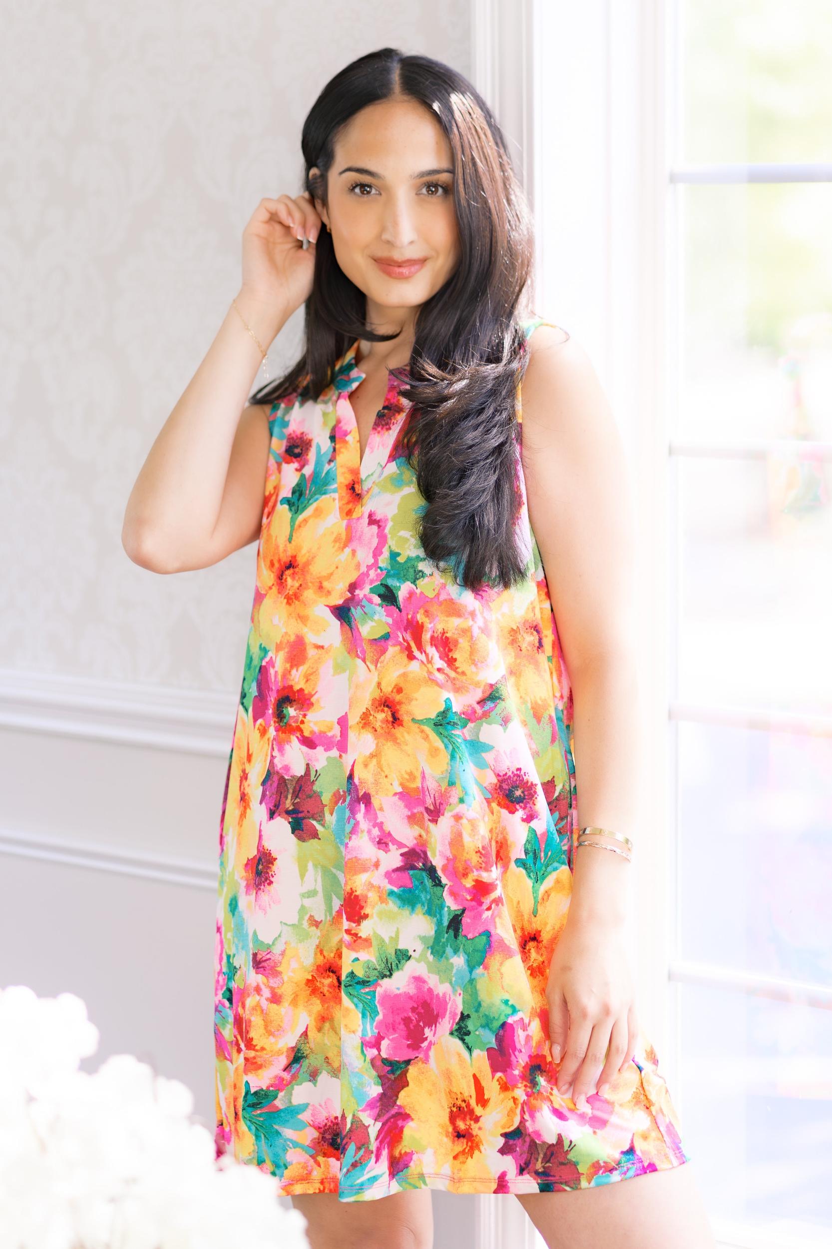 Tropical Bloom Dress Product Image