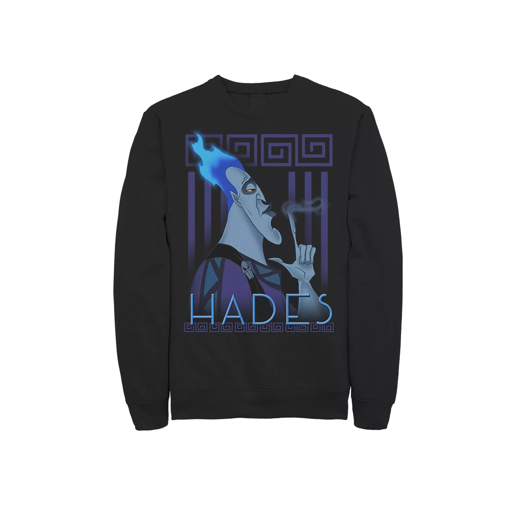 Disney's Hercules Hades Men's Geometric Portrait Sweatshirt,  Product Image