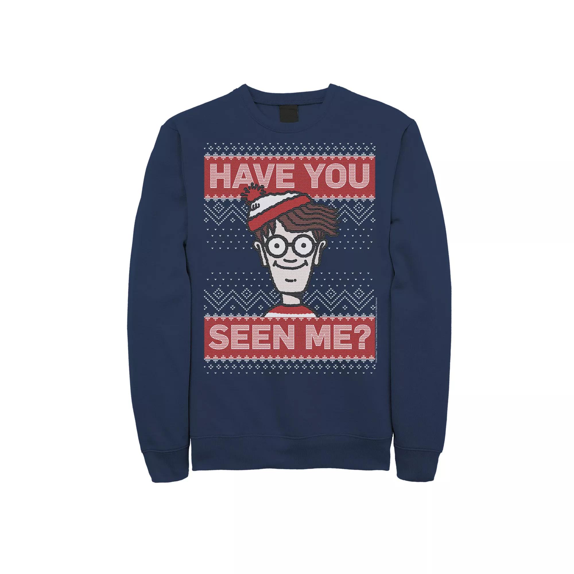 Men's Where's Waldo Christmas Have You Seen Me Graphic Tee,  Product Image