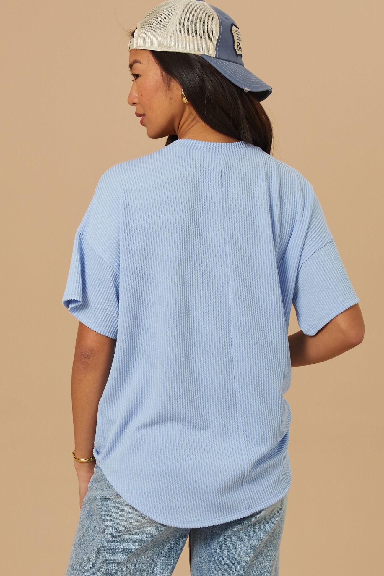 Alessia Ribbed Tunic Top Product Image