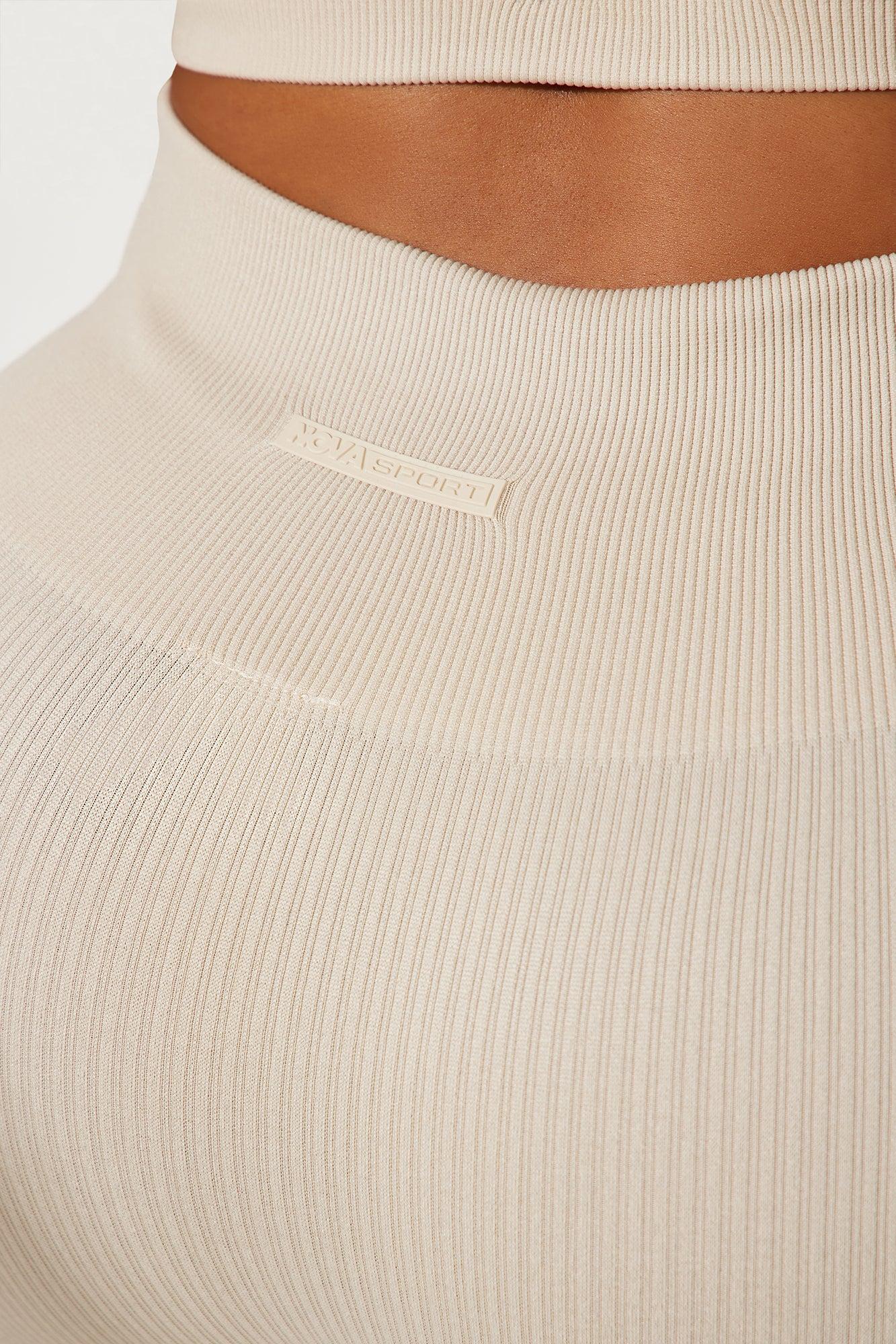 Reach Up Effortless Seamless Active Legging - Light Taupe Product Image