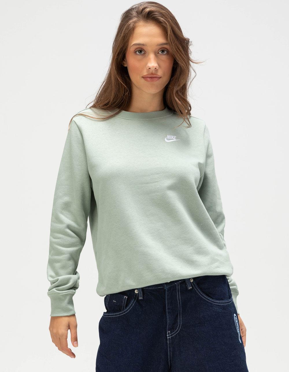 NIKE Sportswear Club Fleece Womens Crewneck Sweatshirt - SAGE Product Image