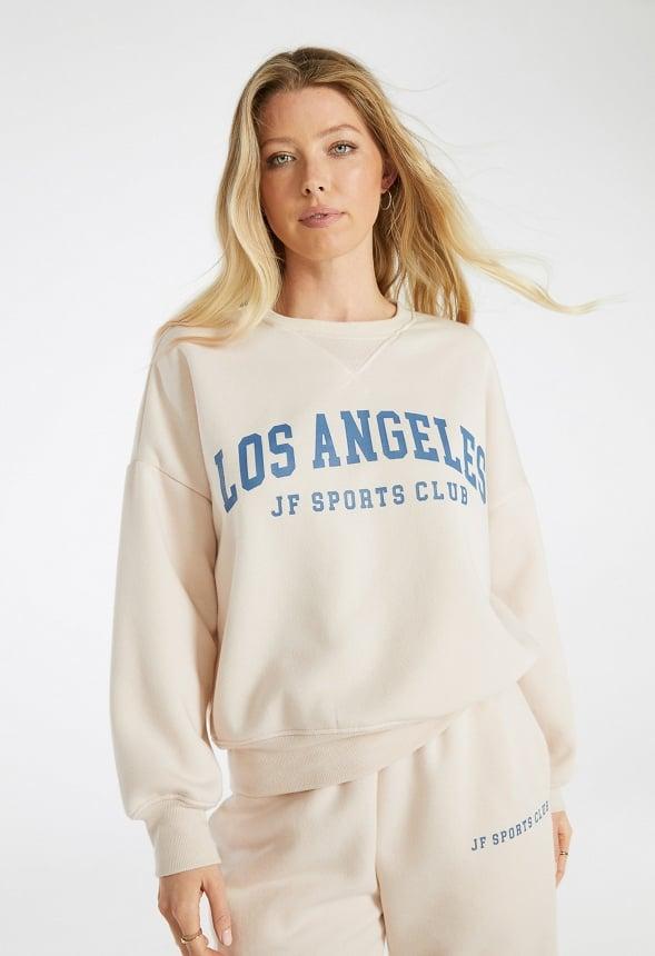 JustFab Margaux Platform Loafer Pump Womens Black/ White Size 8.5 Product Image