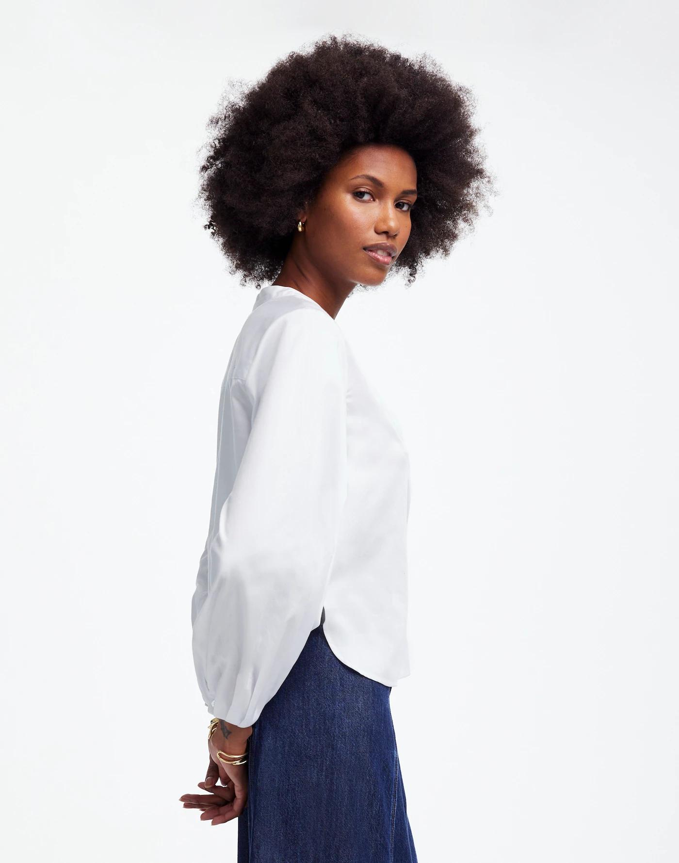 V-Neck Long-Sleeve Top Product Image