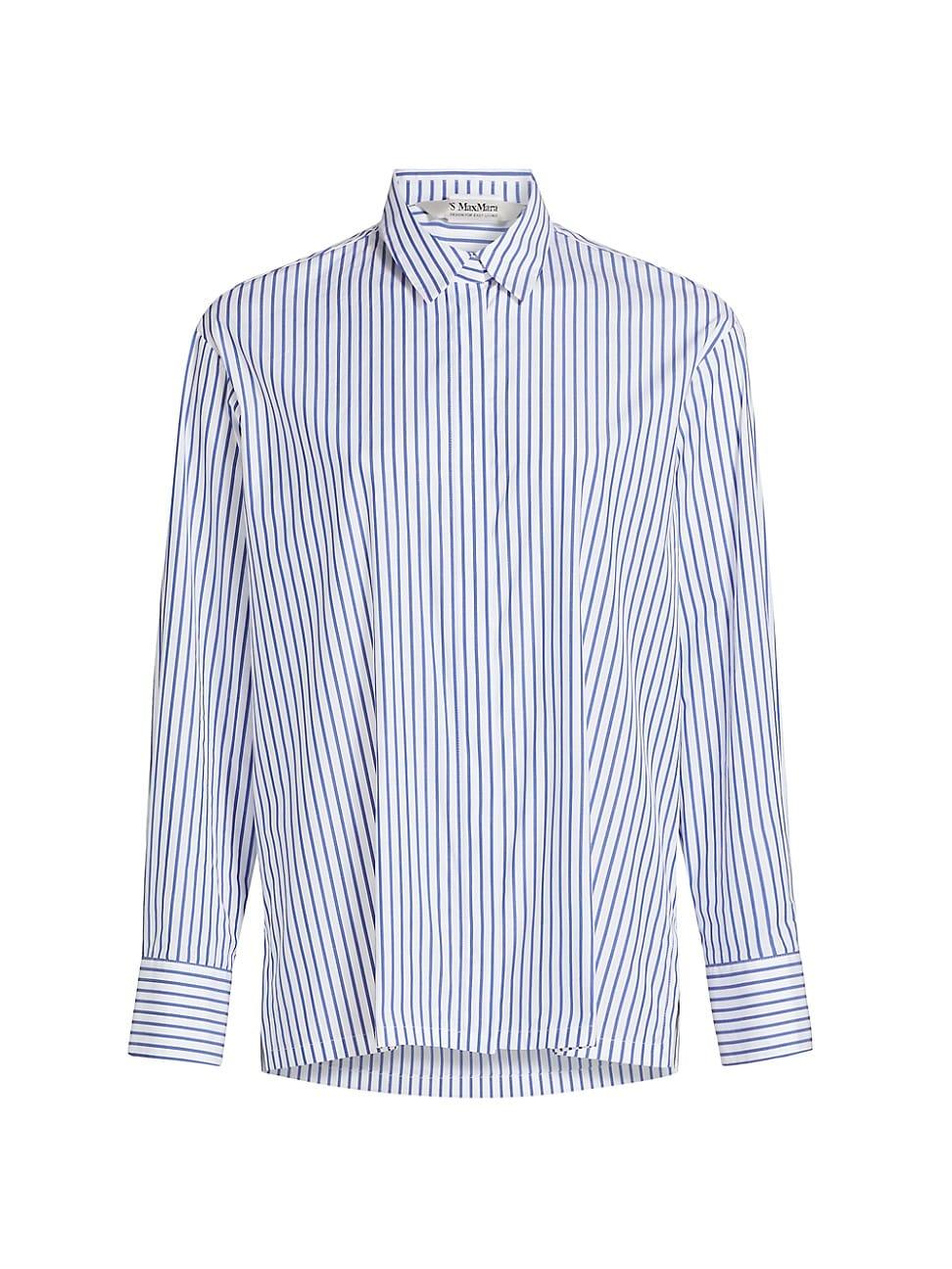 Womens Tata Striped Cotton Shirt Product Image