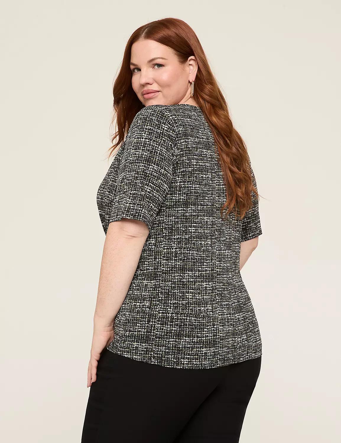 V-Neck Surplice Top Product Image