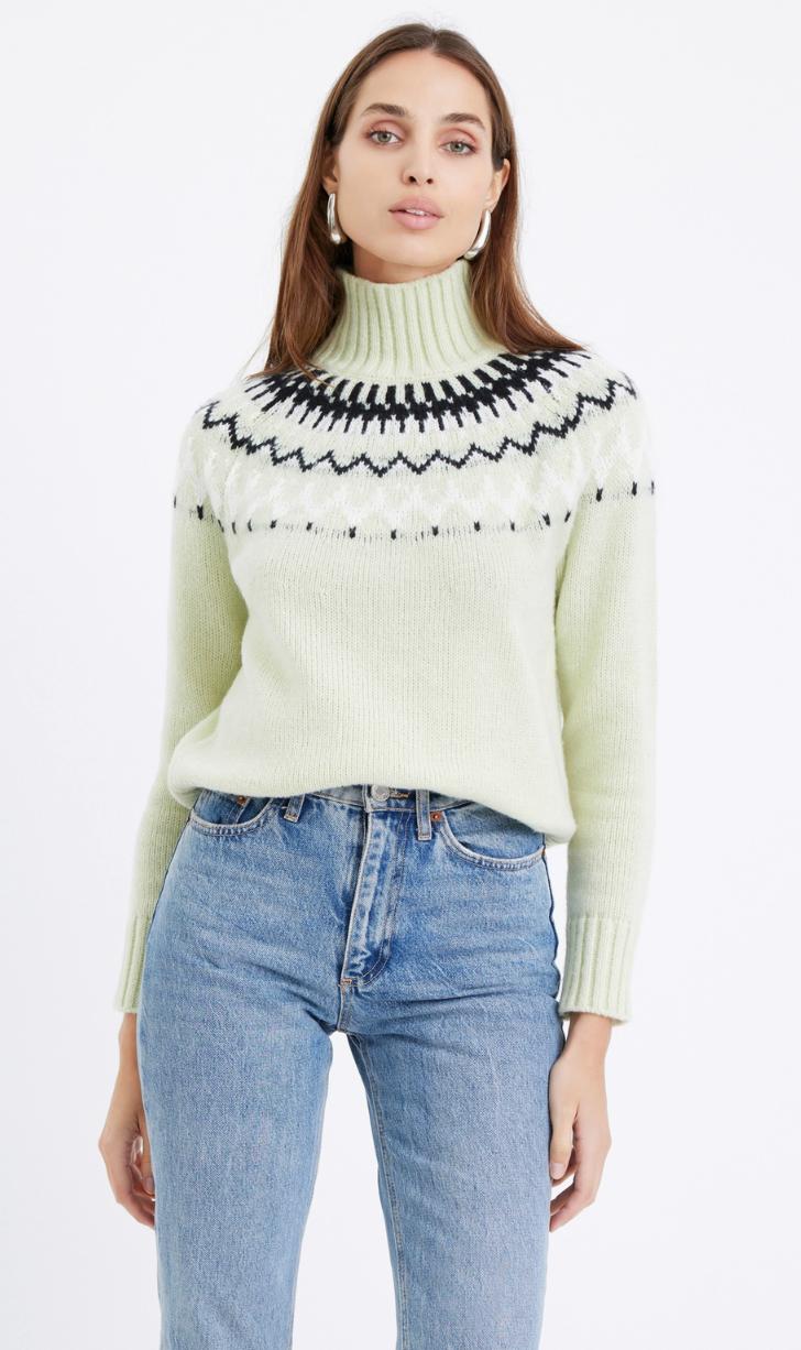 Rita Mock Neck Sweater Product Image