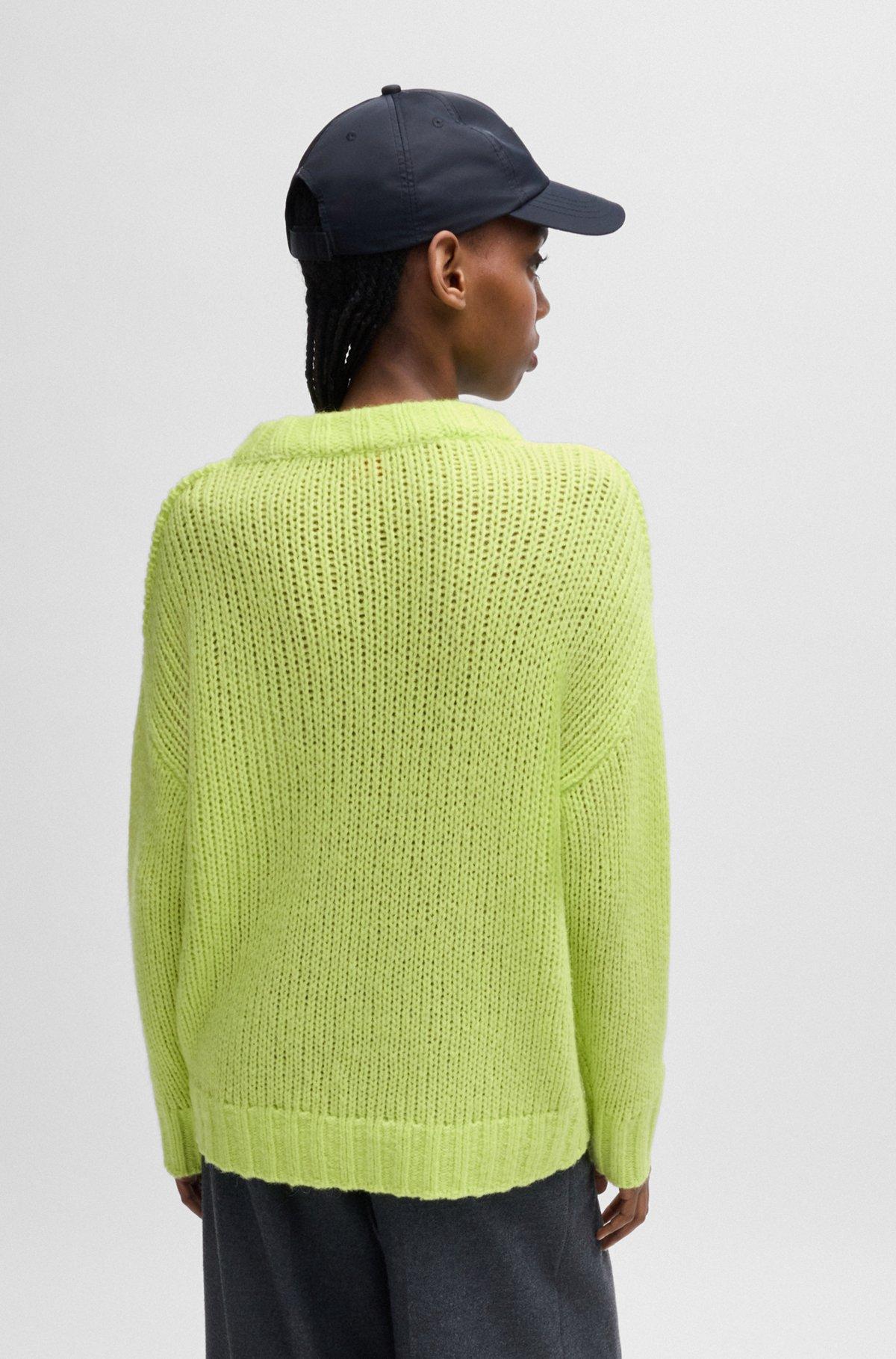 Oversize-fit sweater in wool Product Image