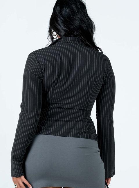 Anni Stripe Shirt Pinstripe Product Image