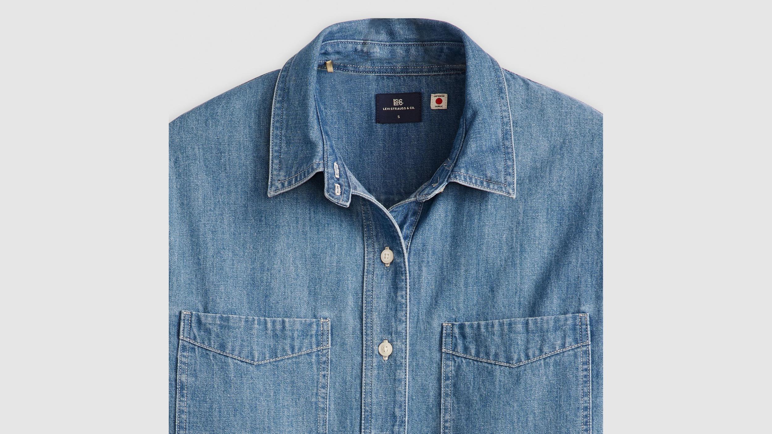 Denim Utility Shirt Product Image