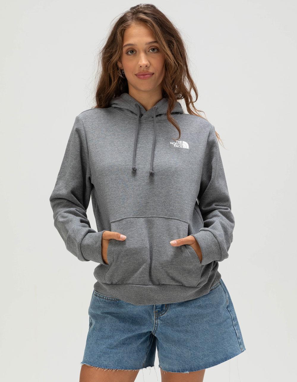 THE NORTH FACE Evolution Floral Womens Hoodie - HEATHER GRAY Product Image