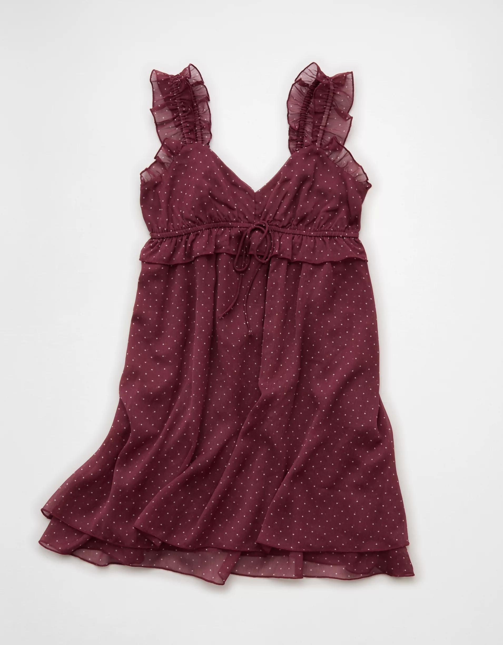 AE Ruffle Mini Dress Product Image