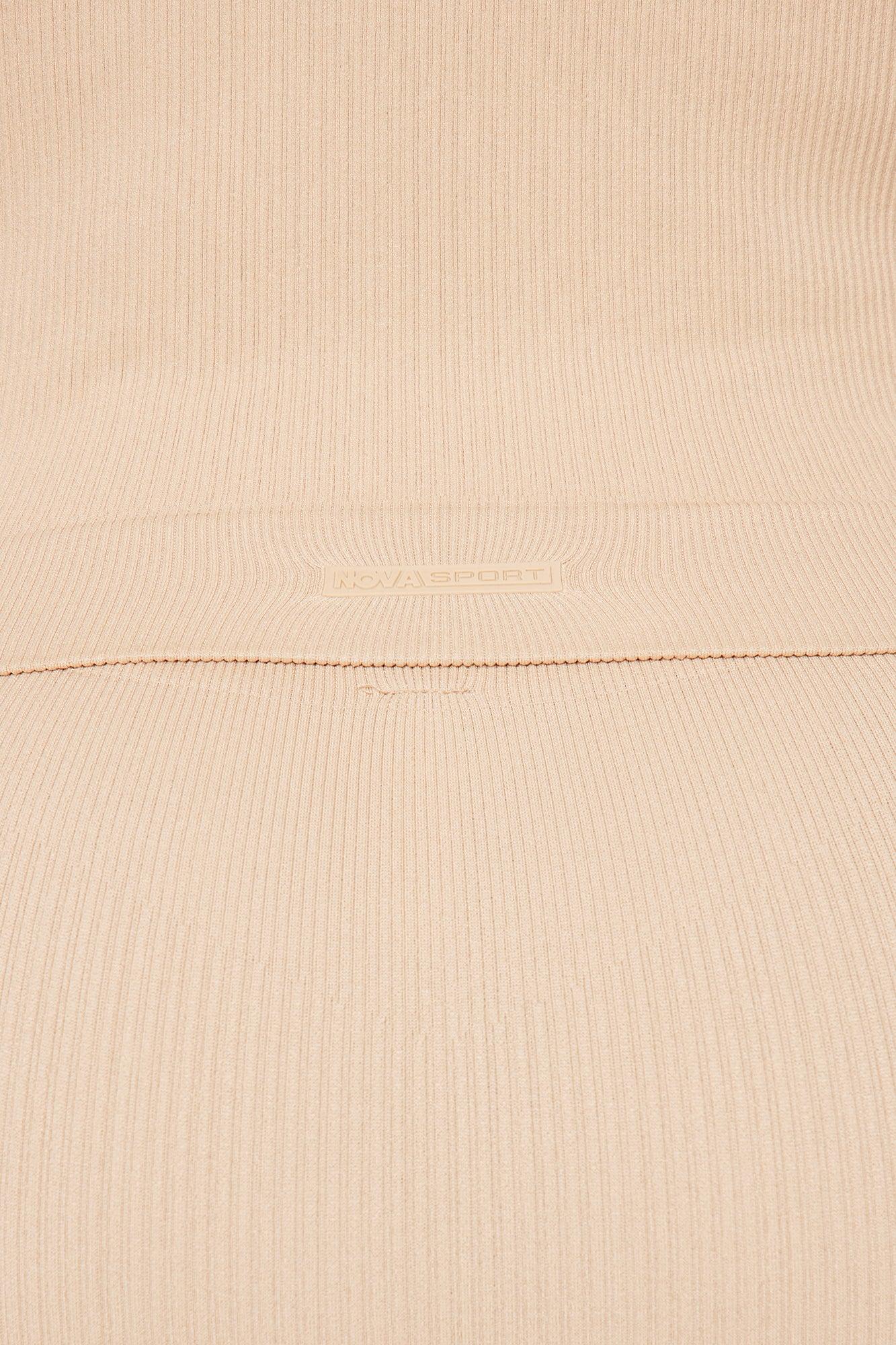 Beach Bum Effortless Seamless Active Set - Tan Product Image