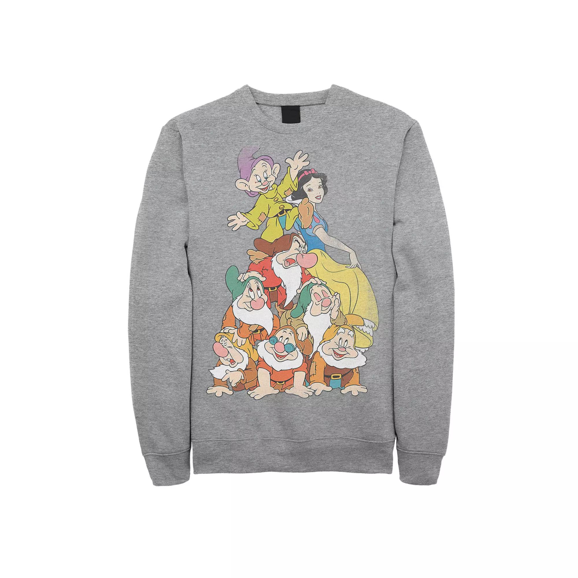 Disney's Snow White Men's Seven Dwarfs Stack Sweatshirt,  Product Image