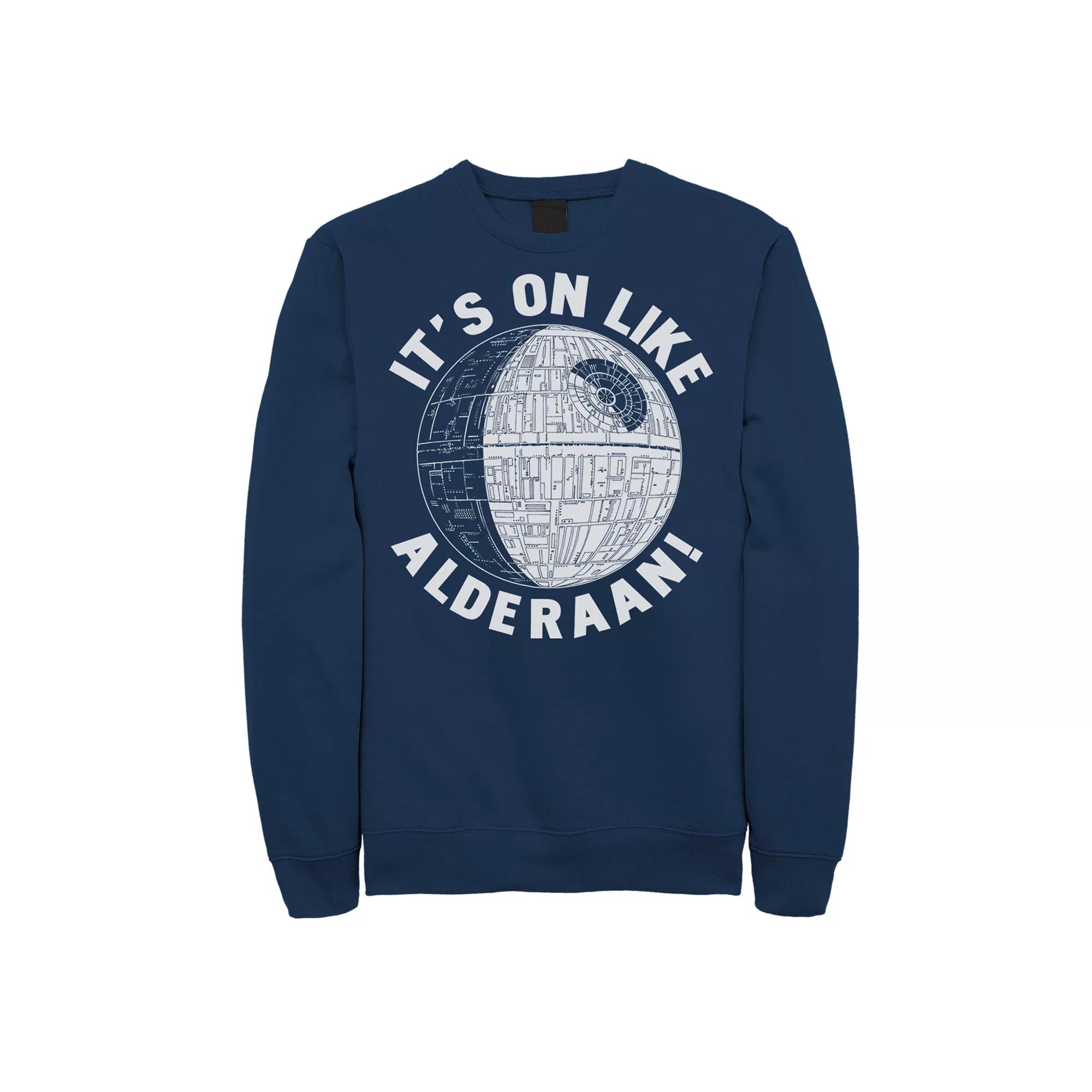 Men's Star Wars On Like Alderaan Sweatshirt,  Product Image
