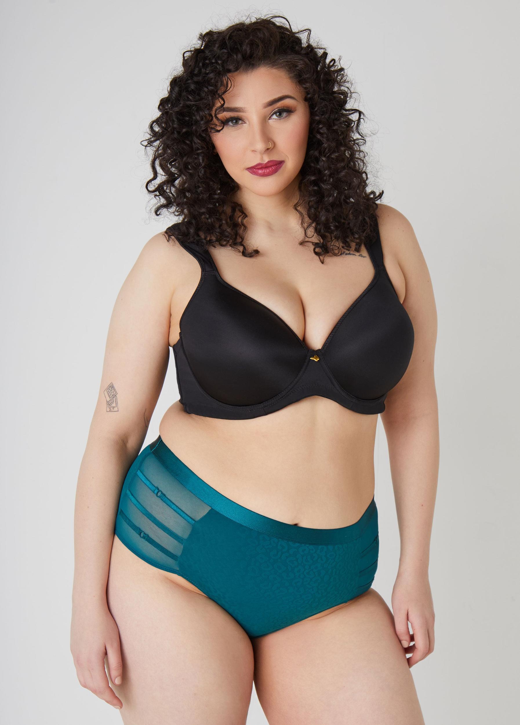 Caged Leopard Hipster Panty Product Image