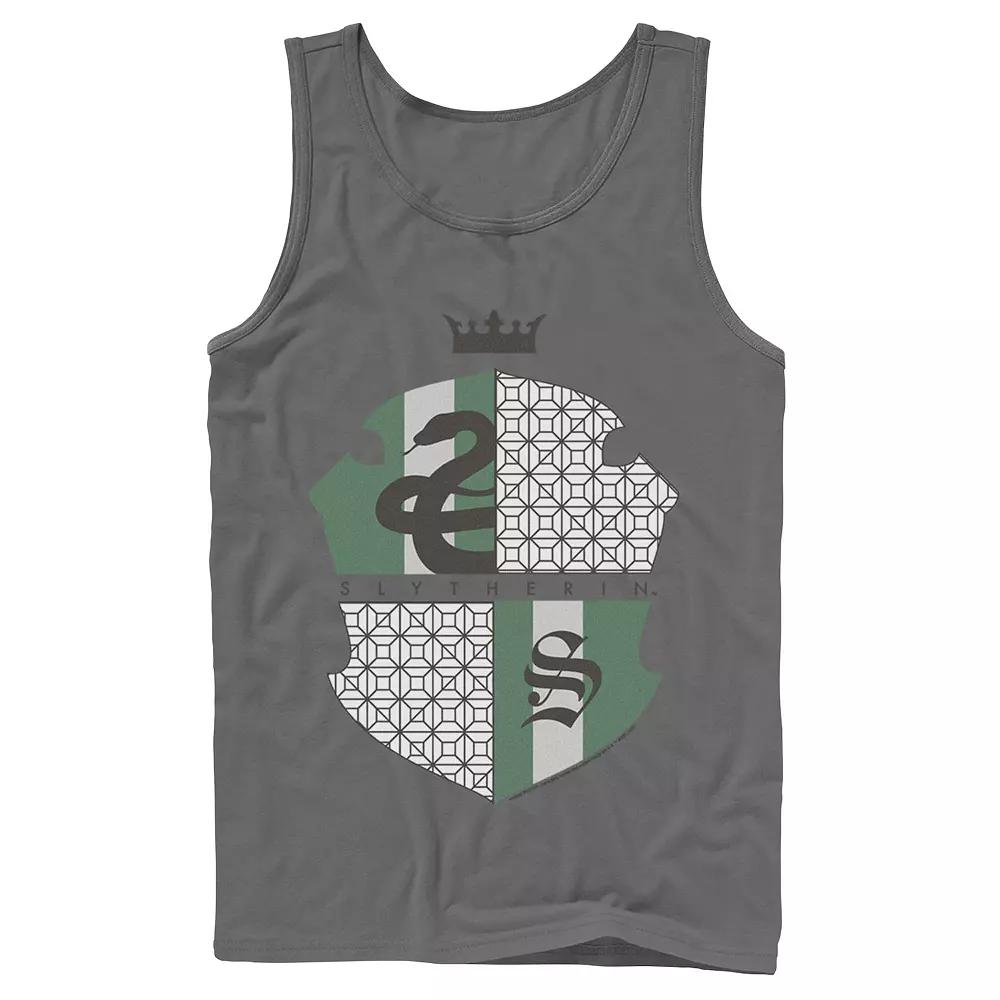 Men’s Harry Potter Deathly Hallows 2 Slytherin Shield Tank Top, Men's,  Product Image